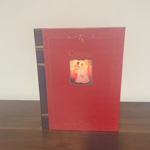 Vintage Disney Cinderella Storybook Ornament Set